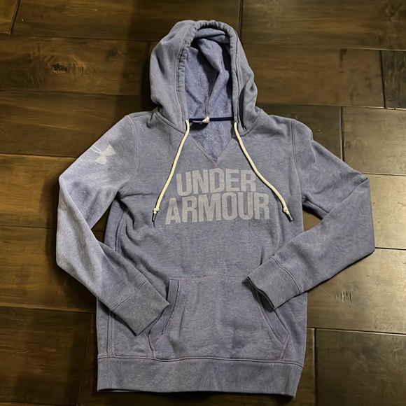 Light Purple Under Armour Hoodie - Picture 2 of 2